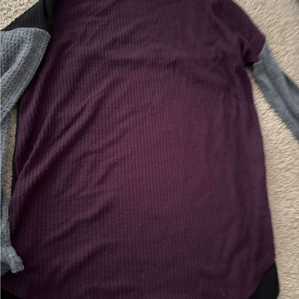 Calvin Klein Deep Purple Textured Top